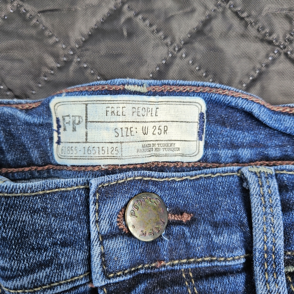 Free people sz 25R skinny jeans